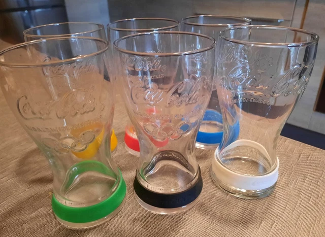 Lot De 6 Verres Coca-Cola Jeux Olympiques McDonald's - Neufs