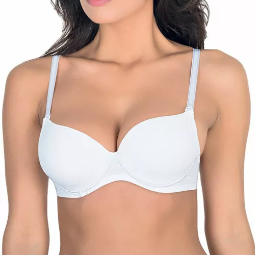 Sujetador push up mujer copa B, sujetador acolchado en gel con aros Aris Loriana