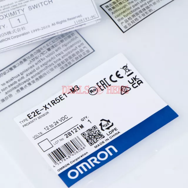 ONE OMRON E2E-X1R5E1-M3 Proximity Switch NEW