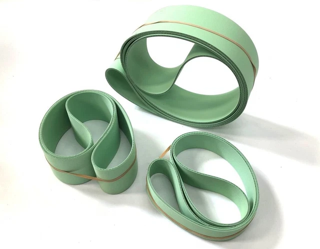 Complete Flat Belt Set (3 Total) for Wadkin Fsp (USA 60 Bike) Genuine
