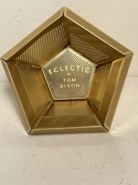 Tom Dixon Brass Eclectic Cell Pentagonal Tea Light Candle Holder