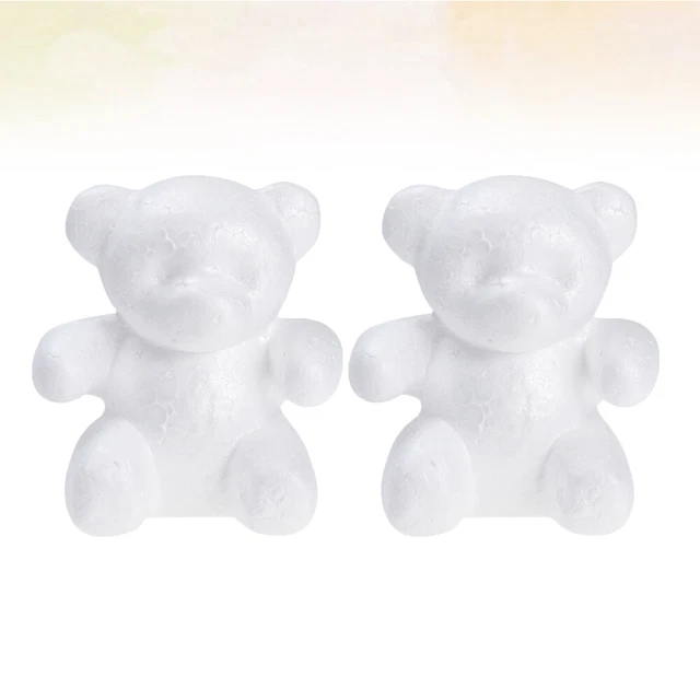 2 piezas bola de espuma hecha sola molde de espuma corona moldes decoración