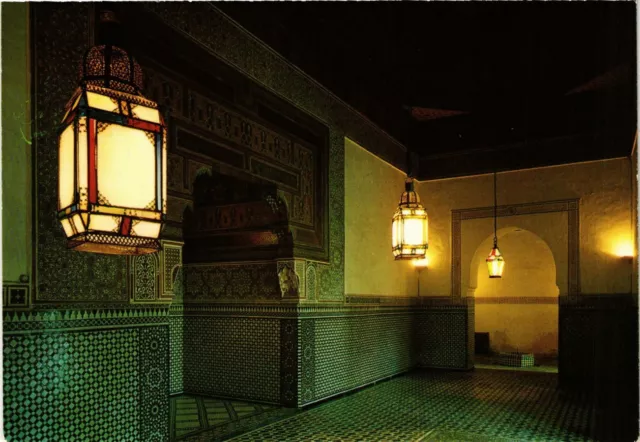 CPM Marrakesh- Palais de la Bahia, Salle a manger MAROC (880507)