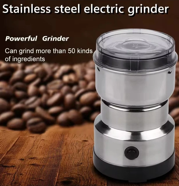 Macinino Elettrico 220V Per Caffè E Spezie - Lame Acciaio, 150W - Foto 2