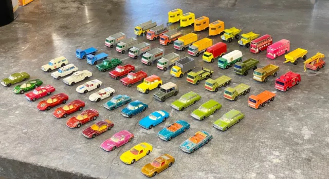 Matchbox Lesney 1969 1-75's & Transition 1970 Superfast "A" Models - You Select