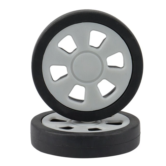 20ft Suitcase Pulley Rollers Mute Wheel Wear-Resistant Parts Repair 55X12mm R5E2 3