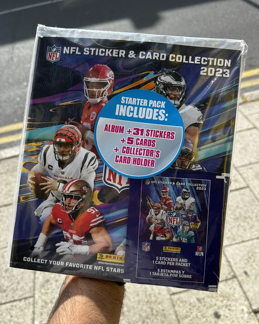 PANINI NFL 2023 Sticker Card Collection Album Free 31 Stickers