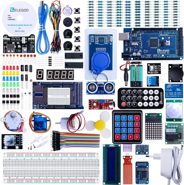 MEGA R3 Lo Starter Kit Più Completo Con Tutorial Italiano Compatibile Con I Prog
