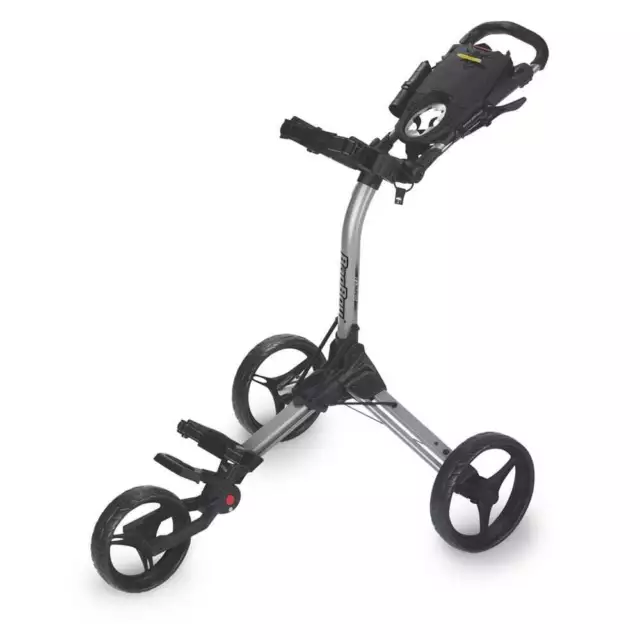 Bag Boy Compact 3 Trolley - Silver/Black