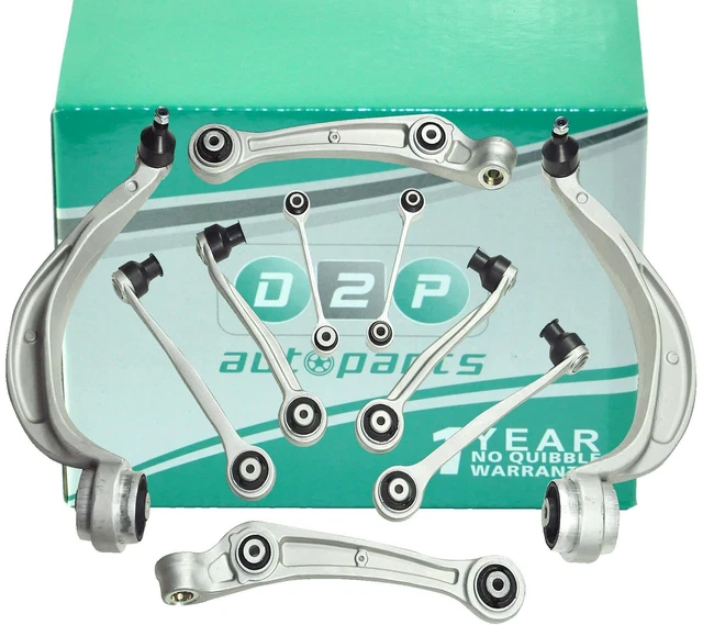 FRONT SUSPENSION WISHBONES Track Control Arms Links Kit For Audi A4 (B8