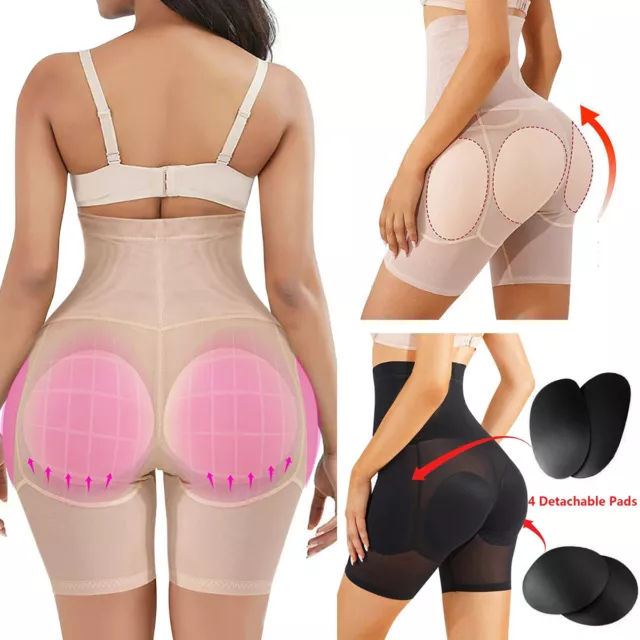 Women High Waist Padded Thigh Bum Hip Enhancer Ladies Girls Body Shaper Fake  Ass Shapewear Tummy Control Pants  Fruugo NO