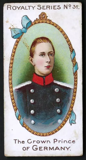 Gallaher - Royalty Series - #31 The Crown Prince Of Germany