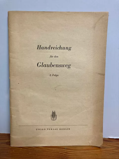 Handreichung für den Glaubensweg 2. Folge