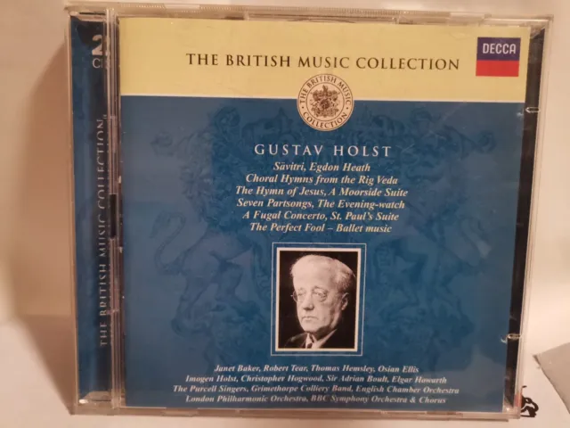 Gustav Holst The British Music Collection CD