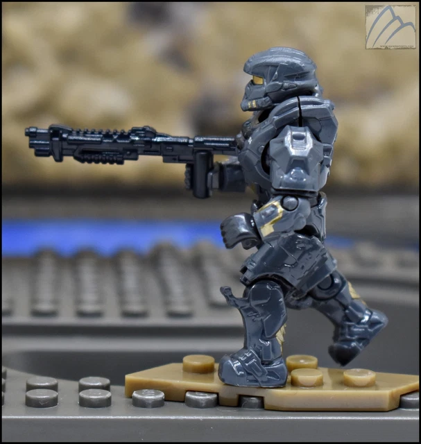 HALO MEGA CONSTRUX Unsc Spartiate VANNAK-134 Mini Figurines Fleetcom