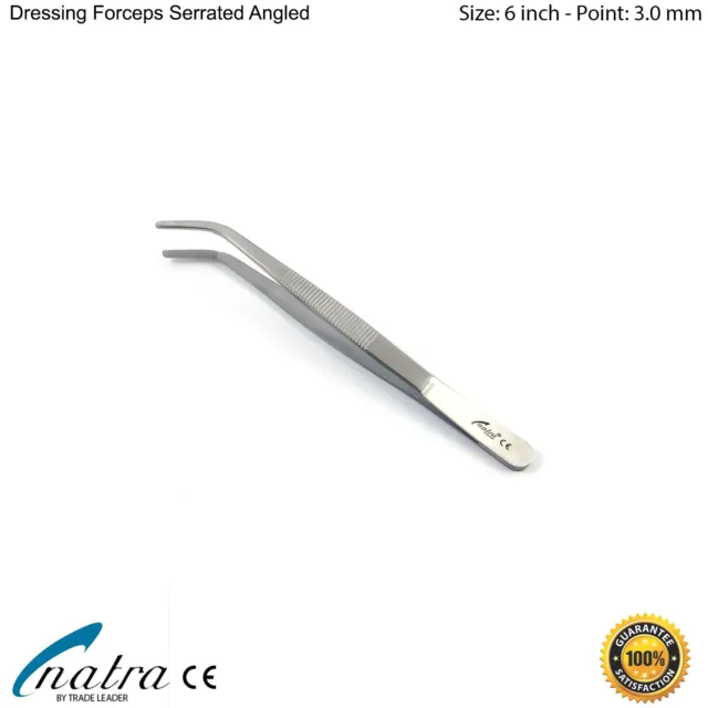15 CM Curved Anatomical Clamps Dental Dentist Sewing Op Surgical NATRA