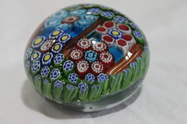 Fermacarte con murrine in vetro di murano