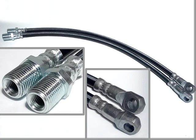 FIAT CAMPAGNOLA 1107 - 2 Flexible frein avant 450 mm 4322019