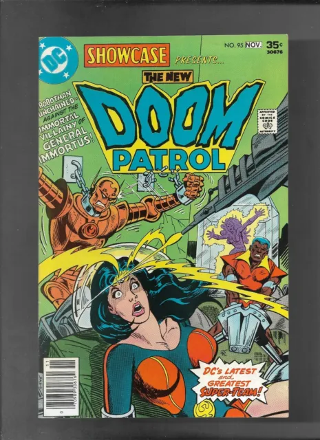 Showcase Presents 95 Doom Patrol Nov.1977 DC Comics nice copy