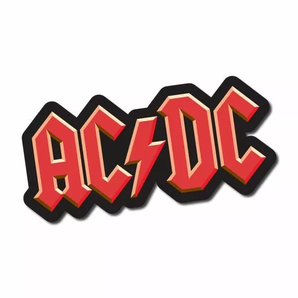 AC/DC Sticker / Decal - ACDC Classic Rock and Roll Band Music Album CD Car