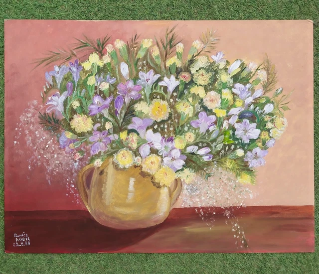 Huile Sur Toile Marouflée Sur Carton Style Goya - XIXème Siècle - 24,3x9,2 Cm