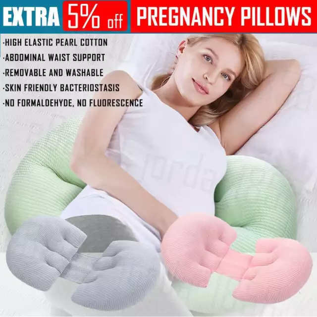 Pregnancy Women Sleep Pillow Belly Side Maternity Nursing Waist Support Cushion