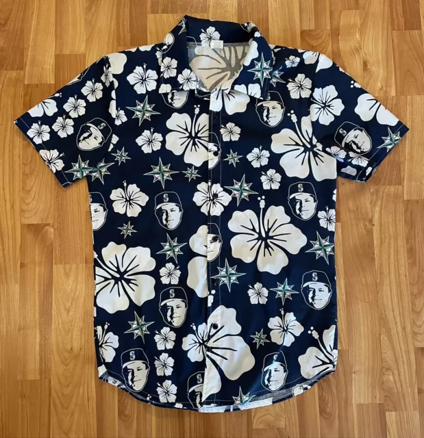 Lou Piniella Mariners Aloha Shirt Mlb Seattle Mariners Hawaiian