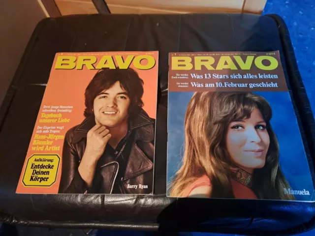 BRAVO NR 7 und 8/1969 komplett,  Barry Gibb, The Tremeloes,  Joe Cocker