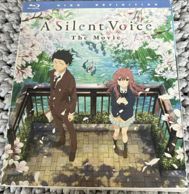 Original blu ray A SILENT VOICE The Movie Deluxe Edition Anime Japan Digipak Top