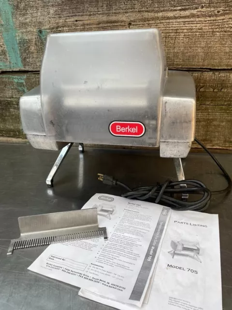 Berkel 705 Commercial Meat Tenderizer; New On/Off Switch w/Boot, Contact, Feet