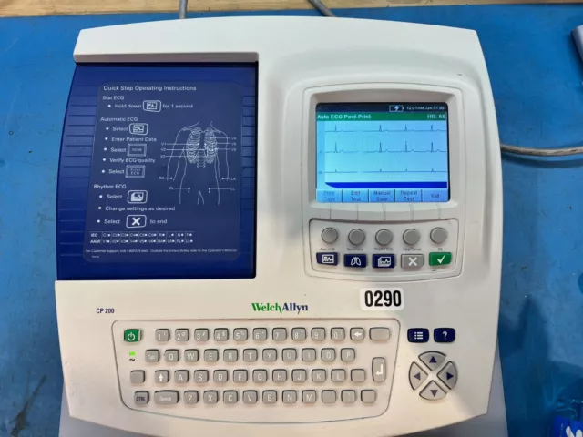 Welch Allyn CP200 ECG/EKG Machine