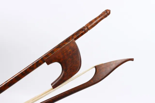 3/4 Upright double bass Bow Snakewood Baroque Style Straight Bass German Style