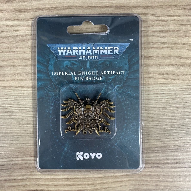 Spilla Distintivo Orco Warhammer 40k - KOYO - Nuovo - Prodotto UK