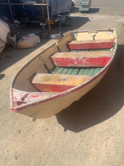 Quintrex 3.4 M Aluminium Dinghy, Tender, Rowing, Fishing Boat, Tinny