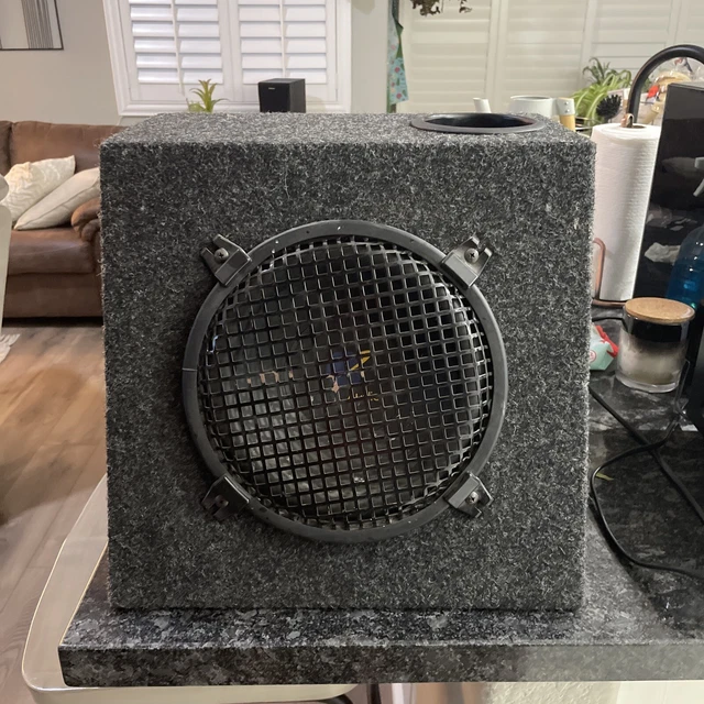 AUDIO 10” Loaded Subwoofer Ported Vented MTX Box Enclosure