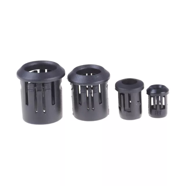 20PCS 3/5/8/10mm LED Plastic Lamp LED Diode Holder Black Clip Bezel .zy