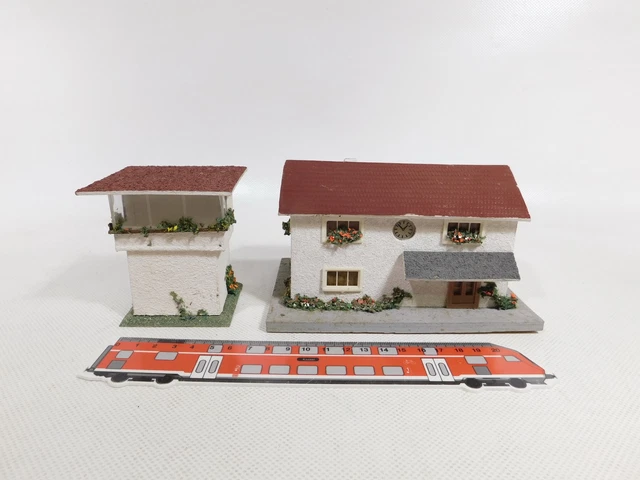 Kibri HO – Maquette Métal Gare De Passage – Trix – Échelle 1/87 – Occasion