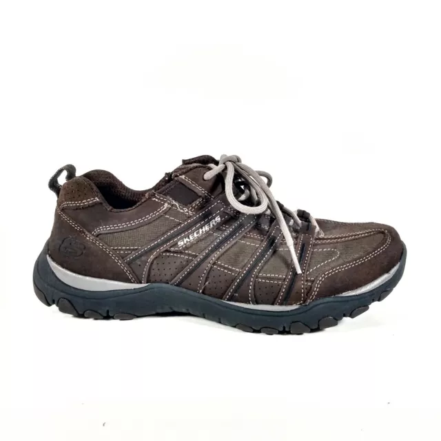 MEN'S SKECHERS 64737/DKBR Sneakers Dark $31.49 - PicClick