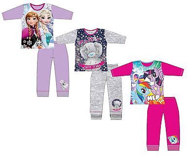Bnwt Girls Official Character Long Sleeve Pyjamas Pjs Ages 4 To 12 Years
