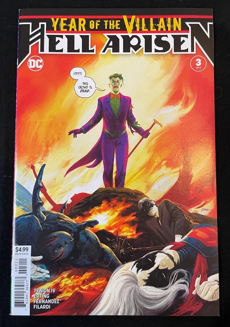 2020 Dc Comics Year Of The Villain Hell Arisen #3 First Punchline Key Issue