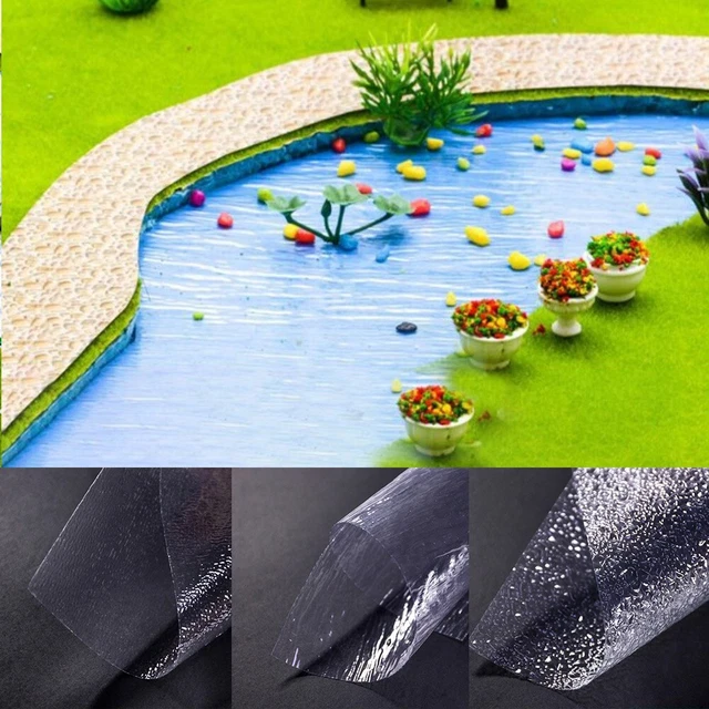 Brand New Water Pattern Model Material Model Layout Ripple 1cps Sheet 540*270mm