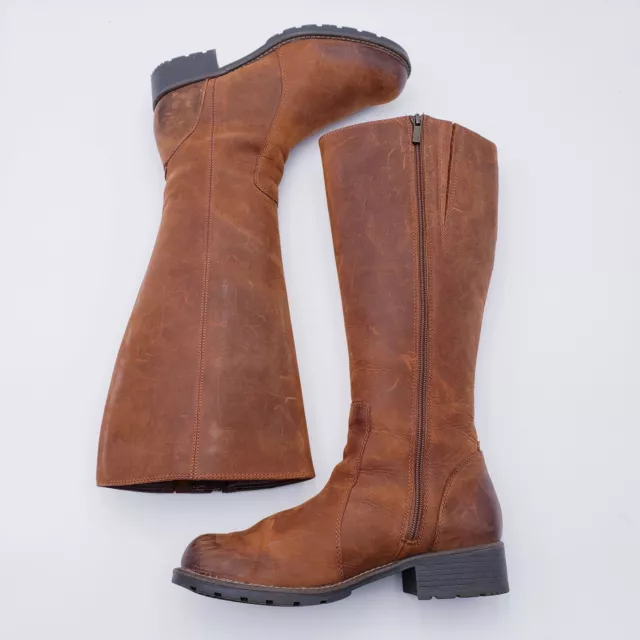 CLARKS ORINOCO EAVE Womens Soft Lined leather Knee High Boots Uk 5 D EU 38 24.99 PicClick UK