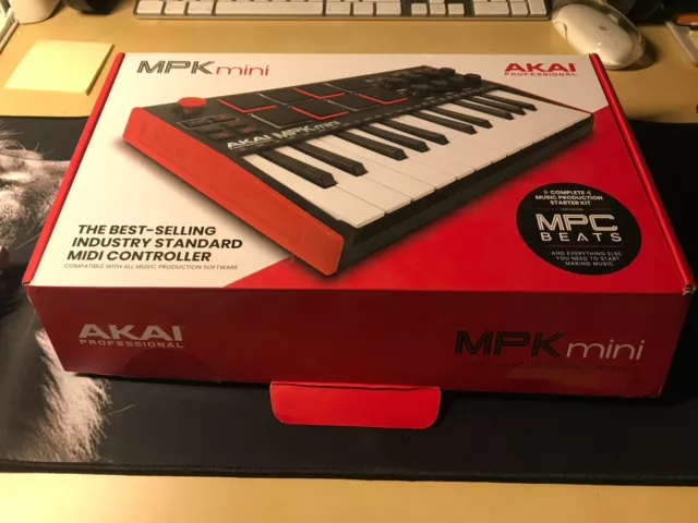 AKAI Professional MPK Mini MK3  25 Key USB MIDI Keyboard Controller