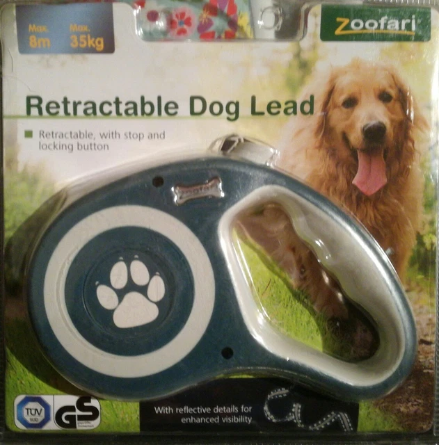 ZOOFARI RETRACTABLE DOG Lead 8M 35Kg PicClick UK