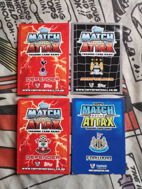 Match Attax Trading Cards x 4 *99p FLASH SALE* 2