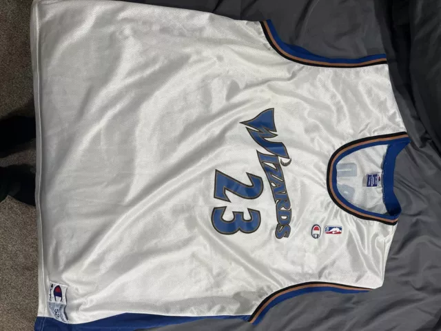 Michael Jordan #23 Champion Wizards Jersey XXL 52