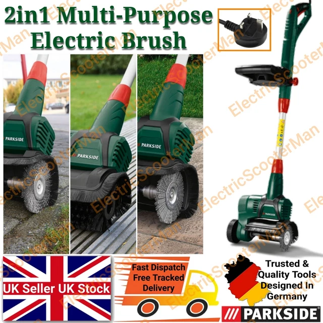 PARKSIDE 2IN1 MULTIPURPOSE Electric Brush Clean Patio Path Driveway