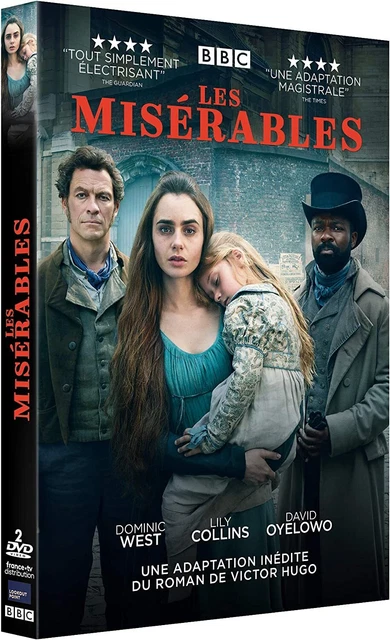 Les Misérables - Dominic West & Lily Collins - 2018 - Dvd Neuf New