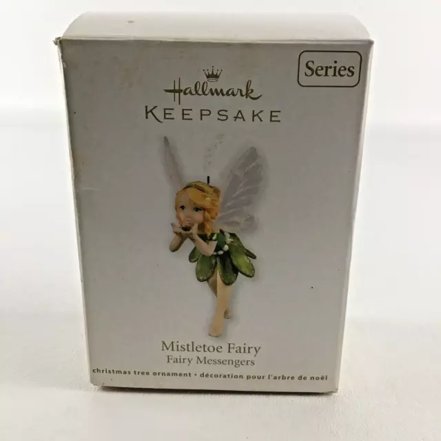 Hallmark Keepsake Christmas Ornament Mistletoe Fairy Messenger #7 New 2011