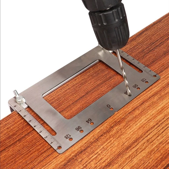 Jig armadio passo foro trapano guida localizzatore punzone